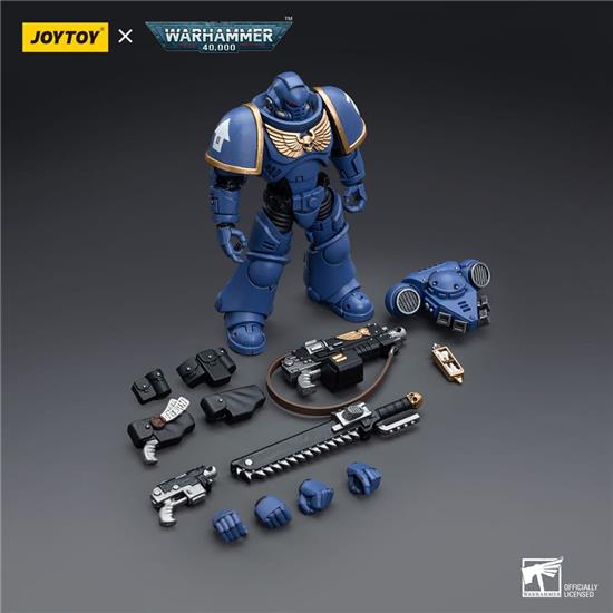 Warhammer: Ultramarines Intercessors Action Figure 1/18 12 cm