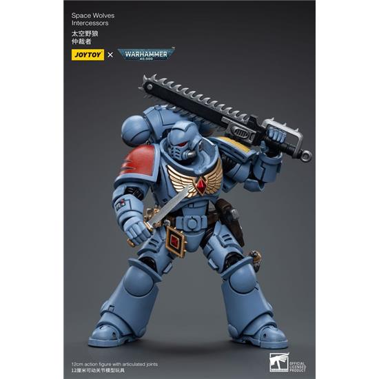 Warhammer: Space Wolves Intercessors Action Figure 1/18 12 cm