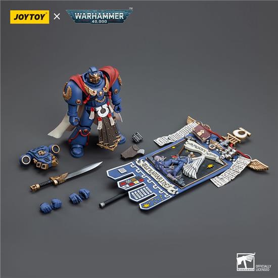 Warhammer: Ultramarines Honour Guard Chapter Ancient Action Figure 1/18 12 cm