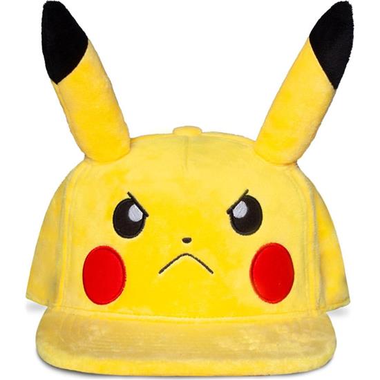 Pokémon: Angry Pikachu Snapback Cap