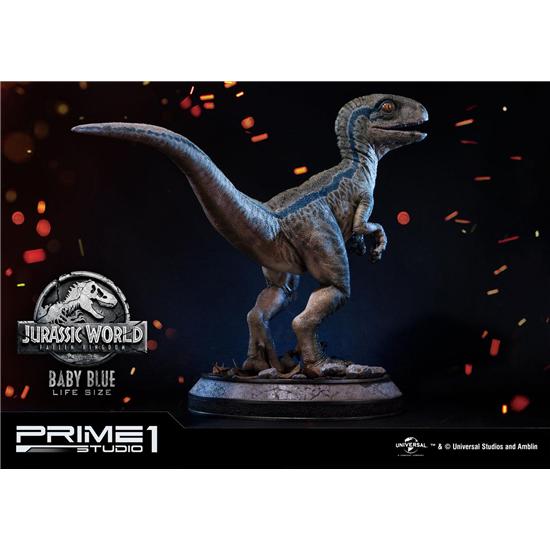 Jurassic Park & World: Jurassic World: Fallen Kingdom Life-Size Statue Baby Blue 69 cm