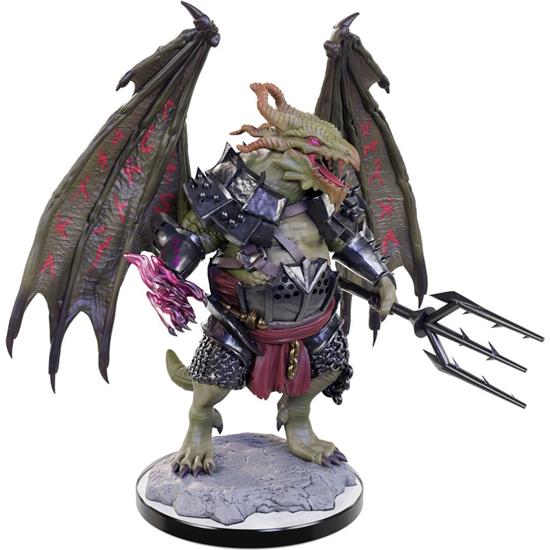 Dungeons & Dragons: Draconian Foot Soldier & Mage Unpainted Miniatures 2-pack
