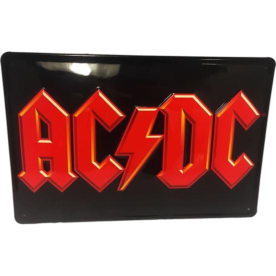 AC/DC: AC/DC Tin Sign Logo 20 x 30 cm