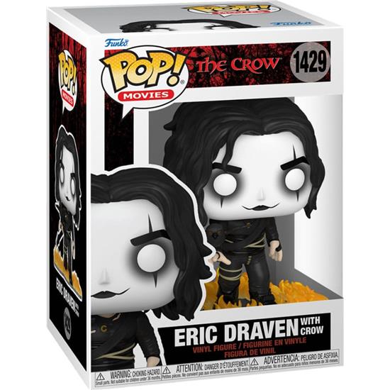 Crow: Eric Draven w/crow POP! Movies Vinyl Figur (#1429)