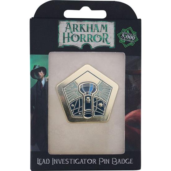 Arkham Horror: Arkham Horror Pin Badge Lead Investigator Limited Edition
