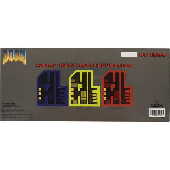 Doom: Doom Replica Pixel-Key-Set 30th Anniversary Limited Edition
