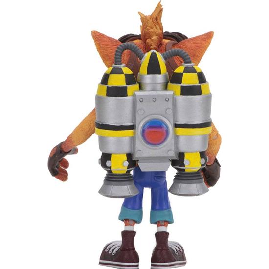 Crash Bandicoot: Crash Bandicoot Deluxe Action Figure Crash with Jetpack 14 cm