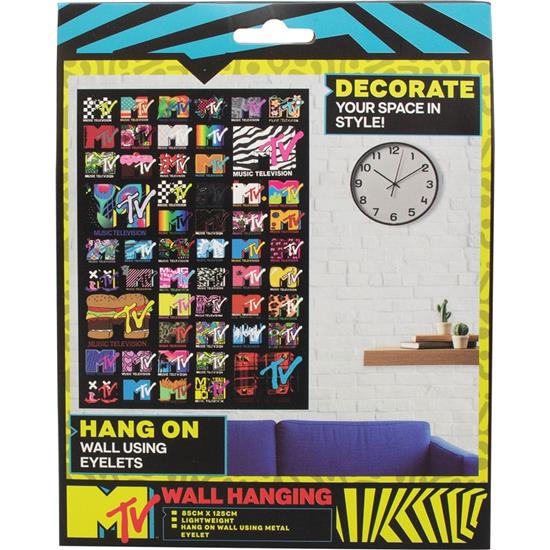 MTV: MTV Wall Banner Logos 125 x 85 cm
