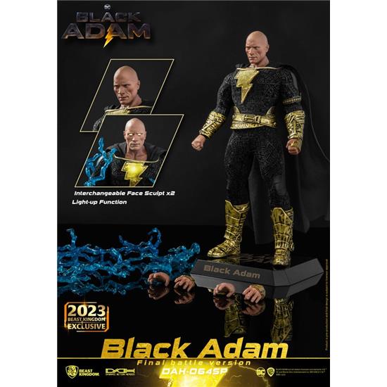 Black Adam: Black Adam Final Battle Version Dynamic 8ction Heroes Action Figure 1/9 18 cm