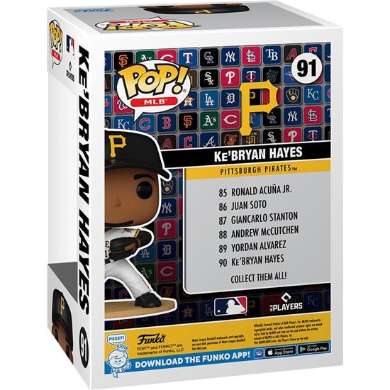 MLB - Baseball: KeBryan Hayes POP! Sports Vinyl Figur (#91)