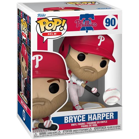 MLB - Baseball: Bryce Harper POP! Sports Vinyl Figur (#90)