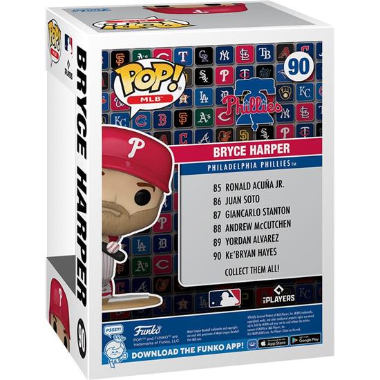 MLB - Baseball: Bryce Harper POP! Sports Vinyl Figur (#90)