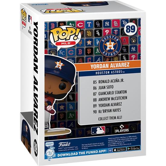 MLB - Baseball: Yordan Alvarez POP! Sports Vinyl Figur (#89)