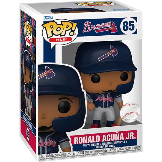 MLB - Baseball: Ronald Acuna Jr. POP! Sports Vinyl Figur (#85)