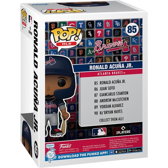 MLB - Baseball: Ronald Acuna Jr. POP! Sports Vinyl Figur (#85)