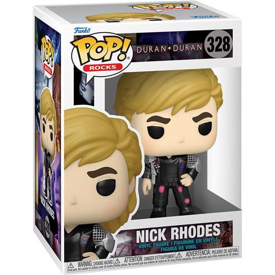 Duran Duran: Nick Rhodes (Wild Boys) POP! Rocks Vinyl Figur (#328)