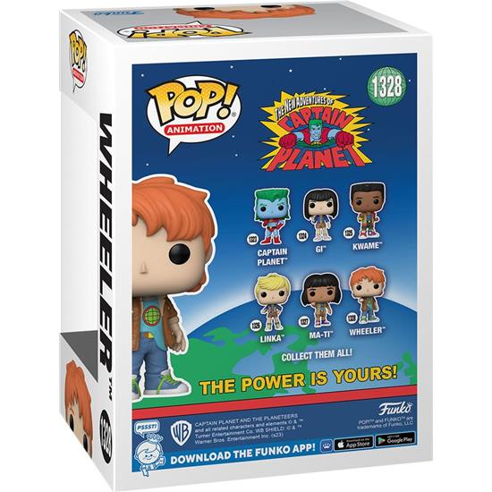 Captain Planet and the Planeteers: Wheeler POP! Animation Figur (#1328)