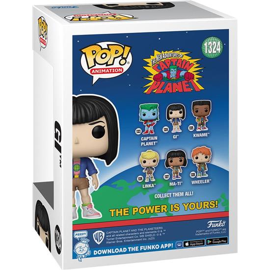 Captain Planet and the Planeteers: Gi POP! Animation Figur (#1324)