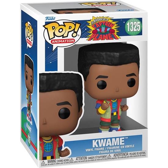 Captain Planet and the Planeteers: Kwame POP! Animation Figur (#1325)