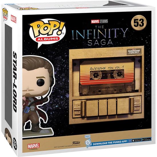 Infinity Saga: Start Lord Awesome Mix POP! Albums Vinyl Figur