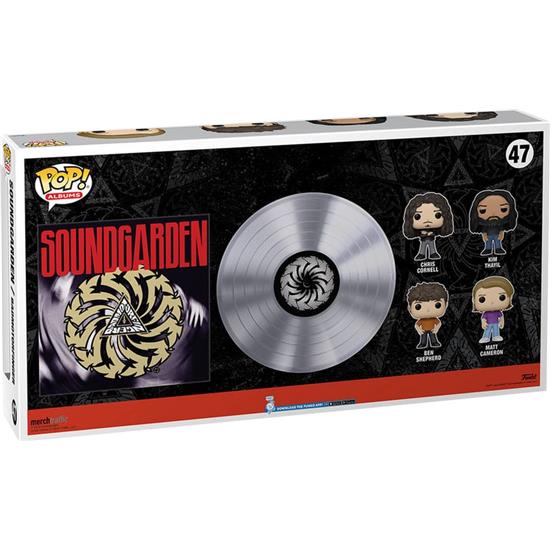 Soundgarden: Badmotorfinger POP! Albums DLX Vinyl Figur 4-Pak