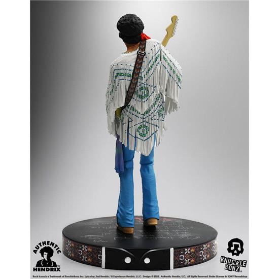 Jimi Hendrix: Jimi Hendrix III Rock Iconz Statue 22 cm