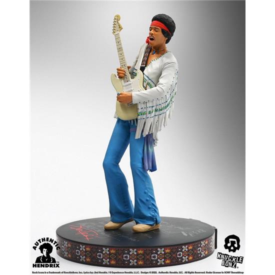 Jimi Hendrix: Jimi Hendrix III Rock Iconz Statue 22 cm