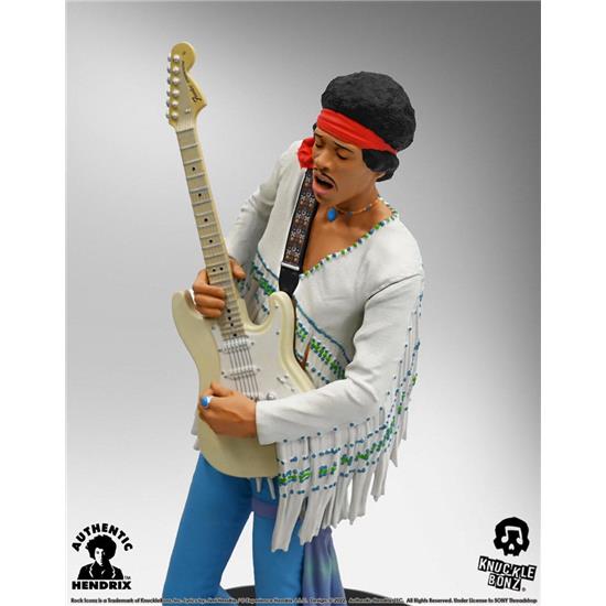 Jimi Hendrix: Jimi Hendrix III Rock Iconz Statue 22 cm
