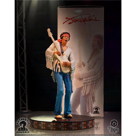 Jimi Hendrix: Jimi Hendrix III Rock Iconz Statue 22 cm