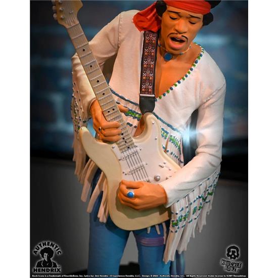 Jimi Hendrix: Jimi Hendrix III Rock Iconz Statue 22 cm