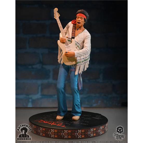 Jimi Hendrix: Jimi Hendrix III Rock Iconz Statue 22 cm