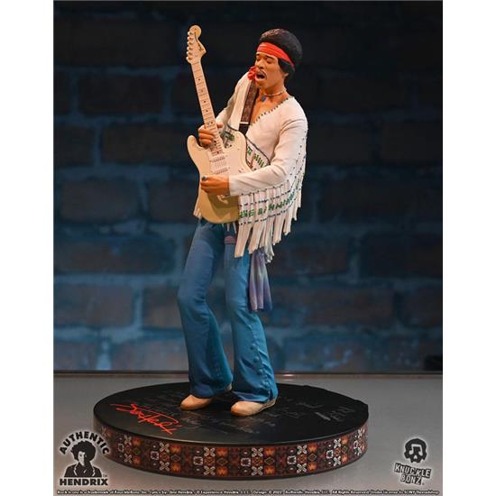 Jimi Hendrix: Jimi Hendrix III Rock Iconz Statue 22 cm