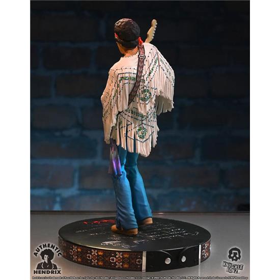 Jimi Hendrix: Jimi Hendrix III Rock Iconz Statue 22 cm