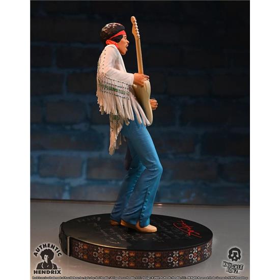 Jimi Hendrix: Jimi Hendrix III Rock Iconz Statue 22 cm