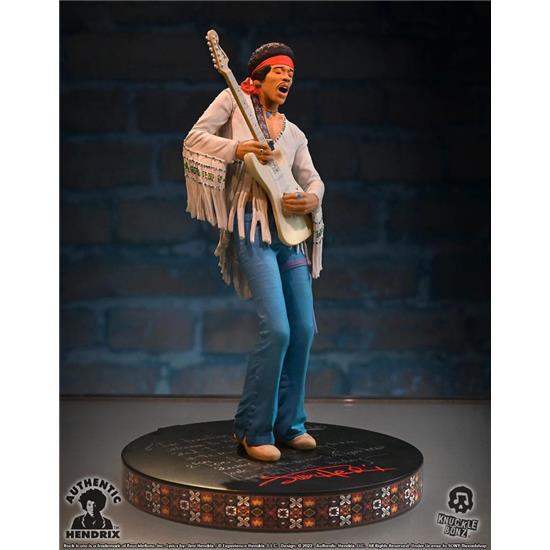 Jimi Hendrix: Jimi Hendrix III Rock Iconz Statue 22 cm