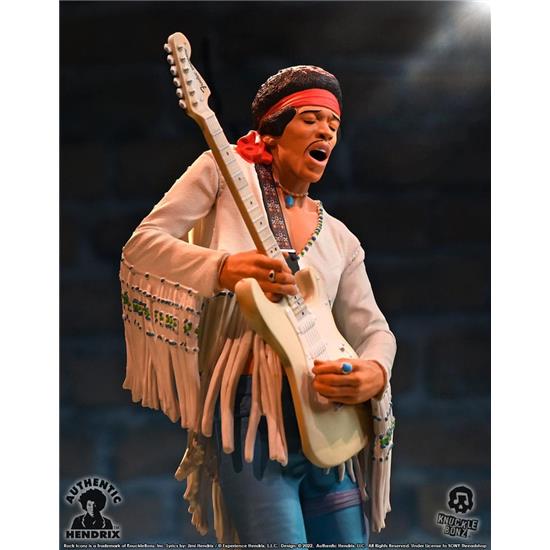 Jimi Hendrix: Jimi Hendrix III Rock Iconz Statue 22 cm