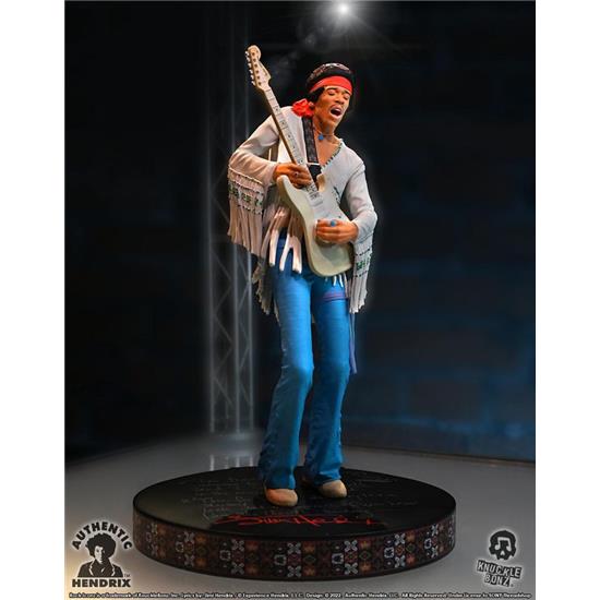 Jimi Hendrix: Jimi Hendrix III Rock Iconz Statue 22 cm