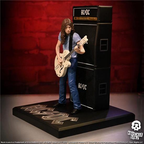 AC/DC: Malcolm Young II Rock Iconz Statue 23 cm