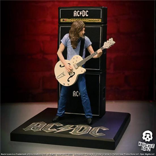 AC/DC: Malcolm Young II Rock Iconz Statue 23 cm