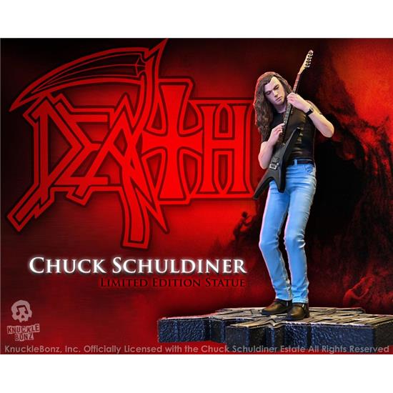 Death: Chuck Schuldiner Rock Iconz Statue 22 cm