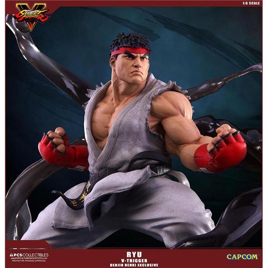 Street Fighter: Street Fighter V Statue 1/6 Ryu V-Trigger Denjin Renki Exclusive 32 cm