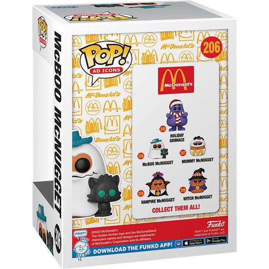 McDonalds: McBoo Ghost McNugget POP! Ad Icons Vinyl Figur (#206)