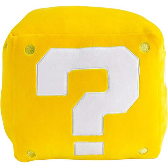 Super Mario Bros.: ega Question Mark Block Bamse 22 cm