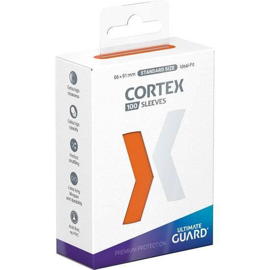 Diverse: Cortex Sleeves Standard Size Orange (100)