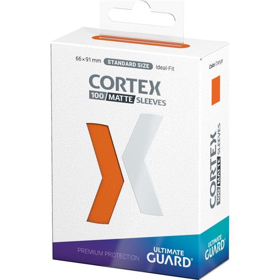 Diverse: Cortex Sleeves Standard Size Matte Orange (100)