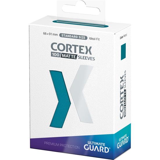 Diverse: Cortex Sleeves Standard Size Matte Petrol (100)