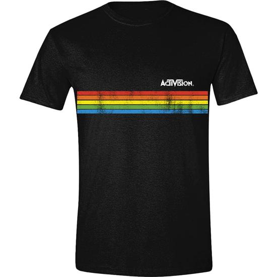 Activision Classics: Activision T-Shirt Distressed Stripes