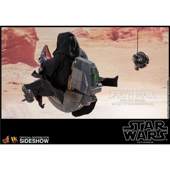 Star Wars: Star Wars Episode I DX Series Action Figure 1/6 Darth Maul & Sith Speeder 29 cm