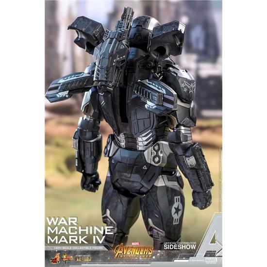 Iron Man: Avengers Infinity War Diecast Movie Masterpiece Action Figure 1/6 War Machine Mark IV 32 cm