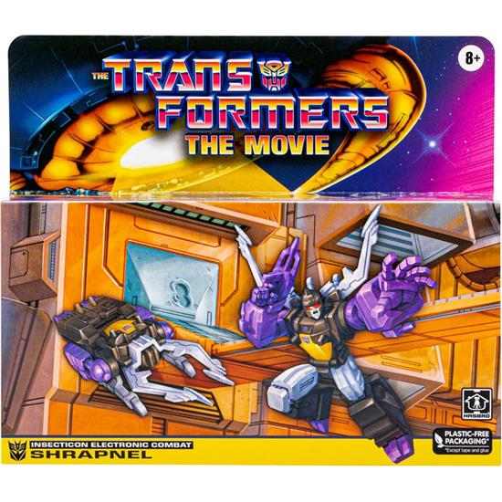 Transformers: Shrapnel (The Movie) Retro Action Figure 14 cm